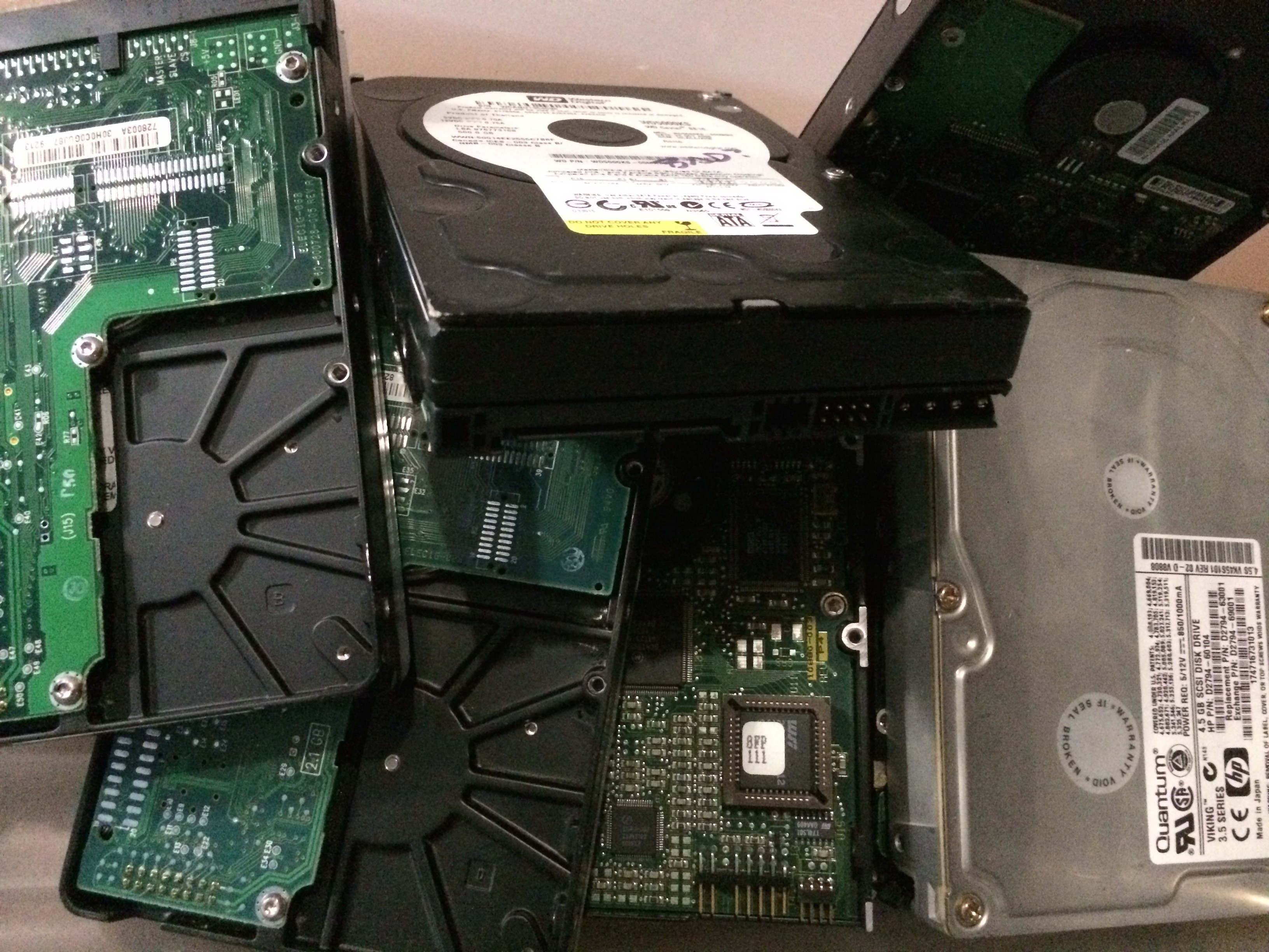 Just a bunch of junk disks